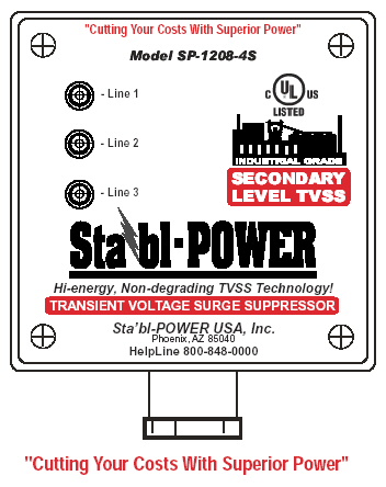 Sta'bl-POWER™ Secondary TVSS, Cat. C